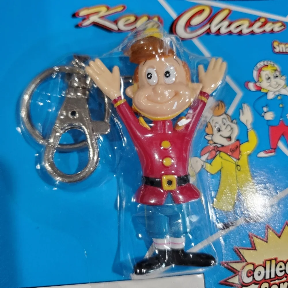 ❤️ Vintage Kellogg’s Cereal Keychain Ornaments and Fisher Price 